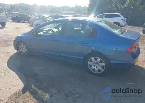 2007 Honda Civic Lx из США, поврежденный, VIN 1HGFA16527L048142